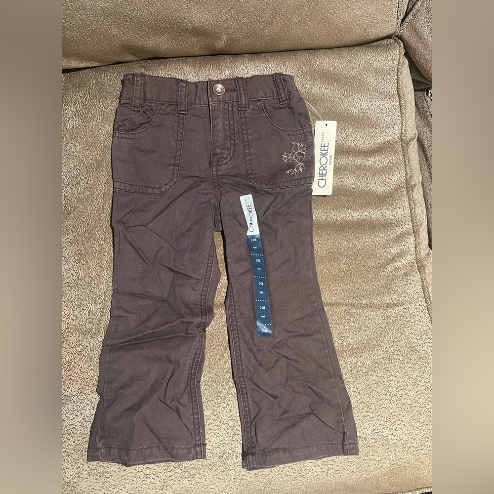 Cherokee Kids Dark Brown Jeans